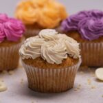 ВАНИЛОВИ МЪФИНИ – ВИОЛЕТКА, ПОРТОКАЛ, КАПУЧИНО, ЧЕРЕША (5)