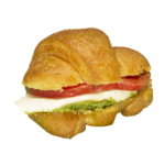 мини кроасан с песто и моцарела