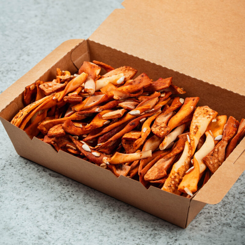 Кетъринг гризини със сладко от люти чушки